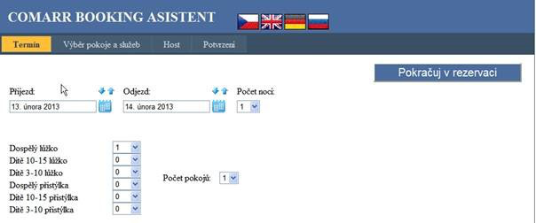 ComArr Booking Asistent - ilustrace 14